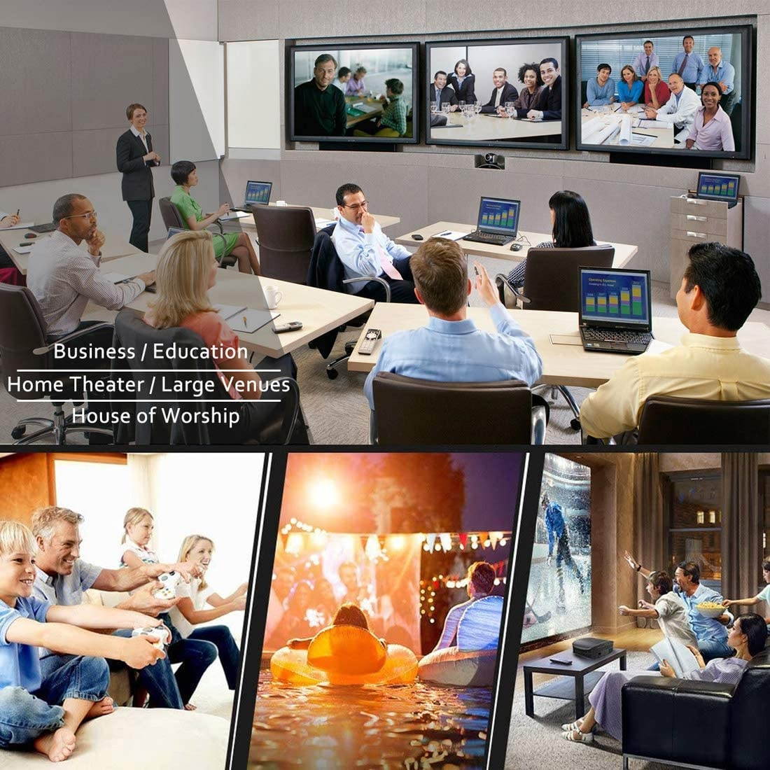 ESolid Elplp67 Relplacemnet Projector Lamp Bulb for Epson EX3210 EX3212 EX5210 EX6210 EX7210 PowerLite Home Cinema 500 750d 707 710HD 750HD VS220 S12 W12 TW550 H428A VS210 V13h010l67 Projector Bulb