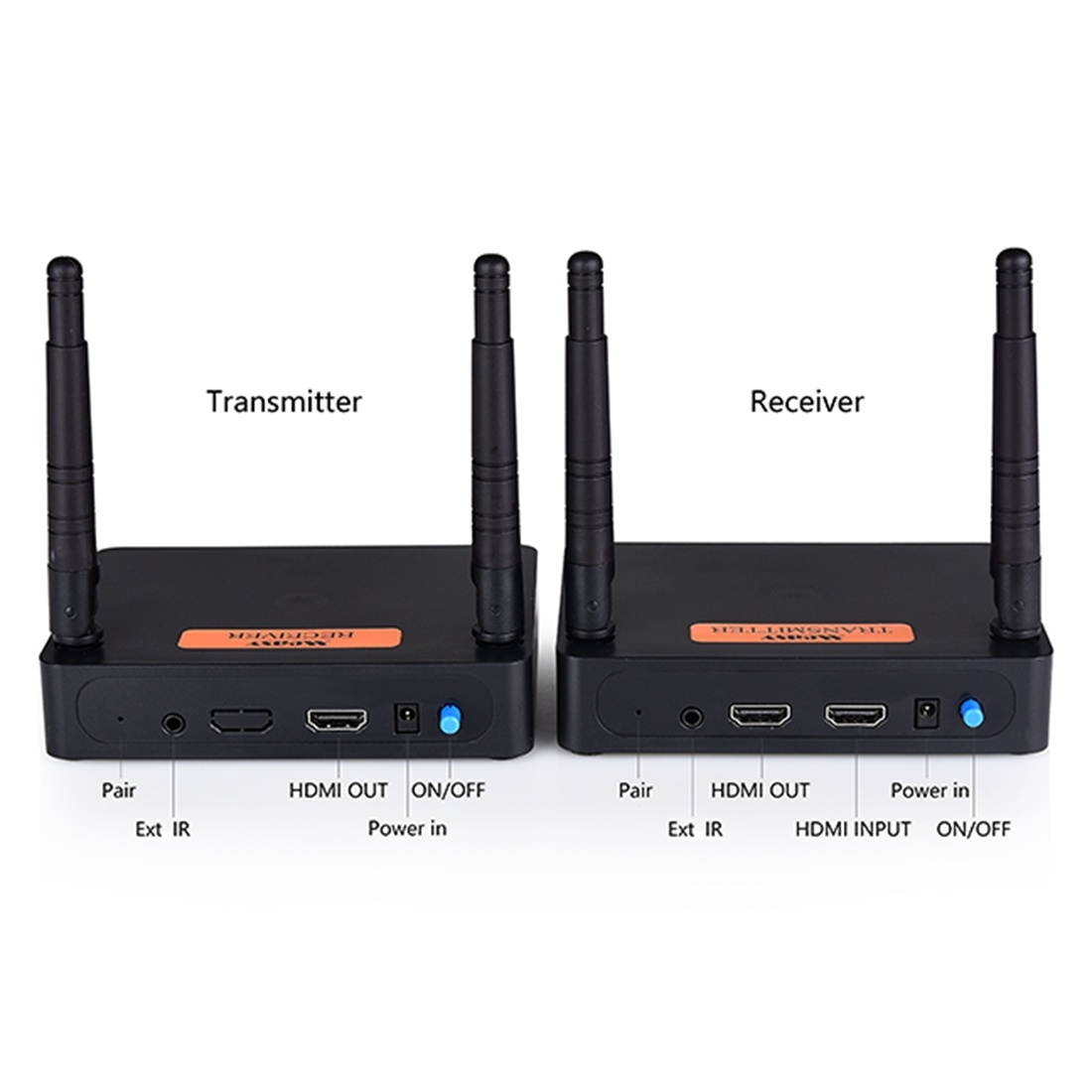 Measy FHD676 Full HD 1080P 3D 5-5.8GHz Wireless HDMI Transmitter , Supports Infrared Remote Control & Wireless Same Screen Function, Transmission Distance: 200m