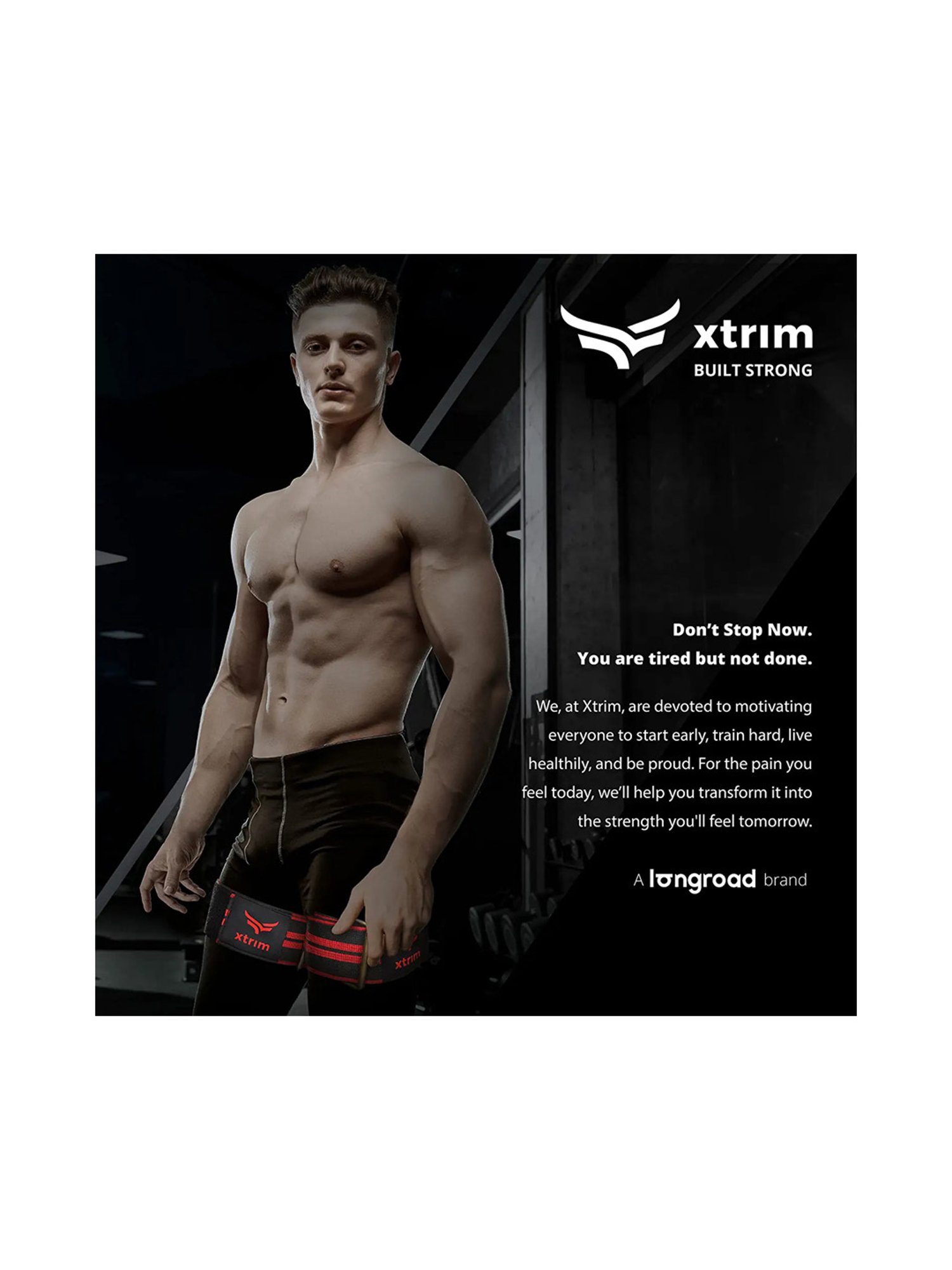 Xtrim Pack of 2 BFR Band (Red)