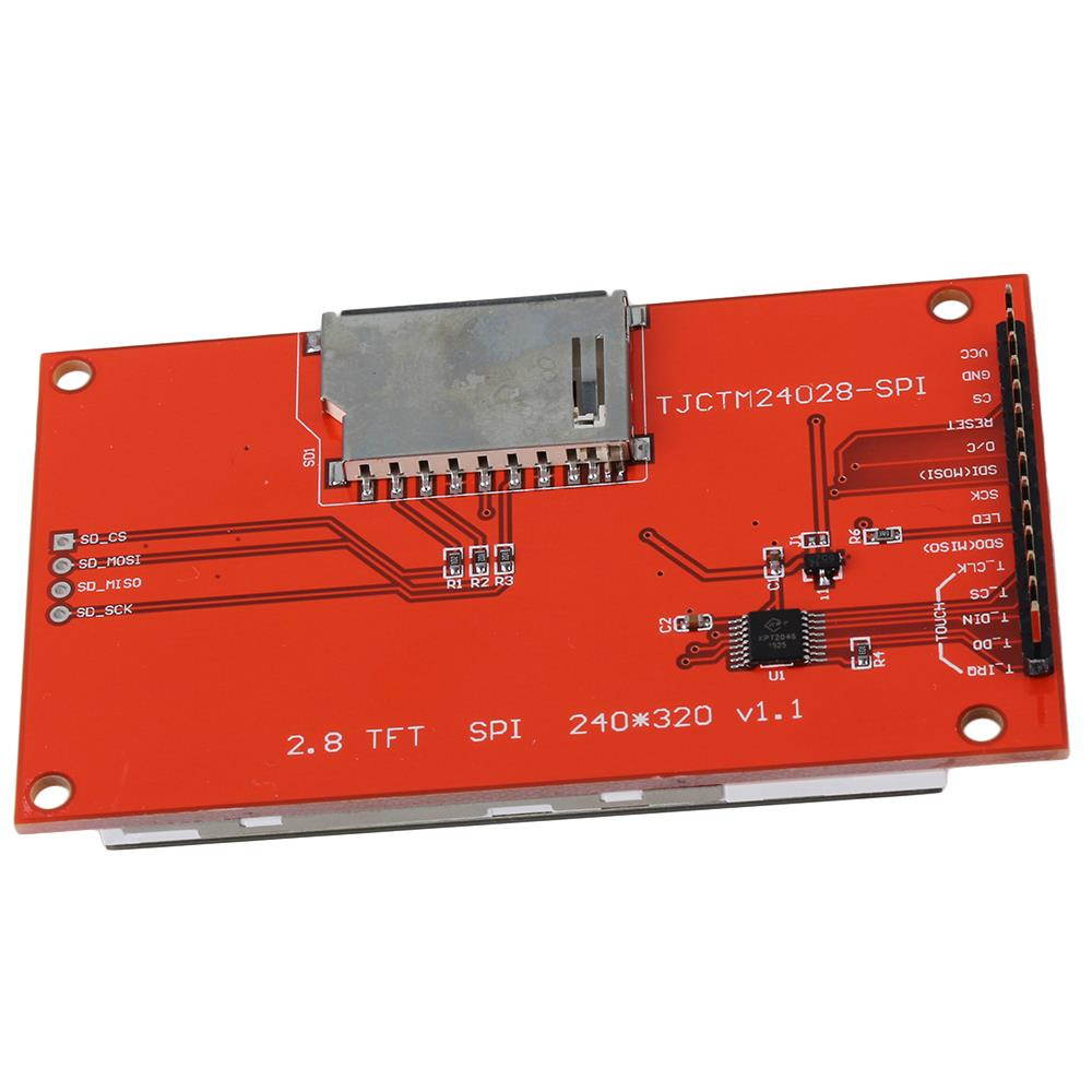 BQLZR 5PCS LCD Touch Panel 240 x 320 2.8"" SPI TFT Serial Port Module With PBC  ILI9341