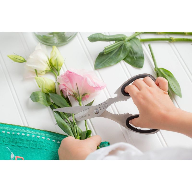 BergHOFF Rosewood 7 Pc Stainless Steel Cutlery Set with Block