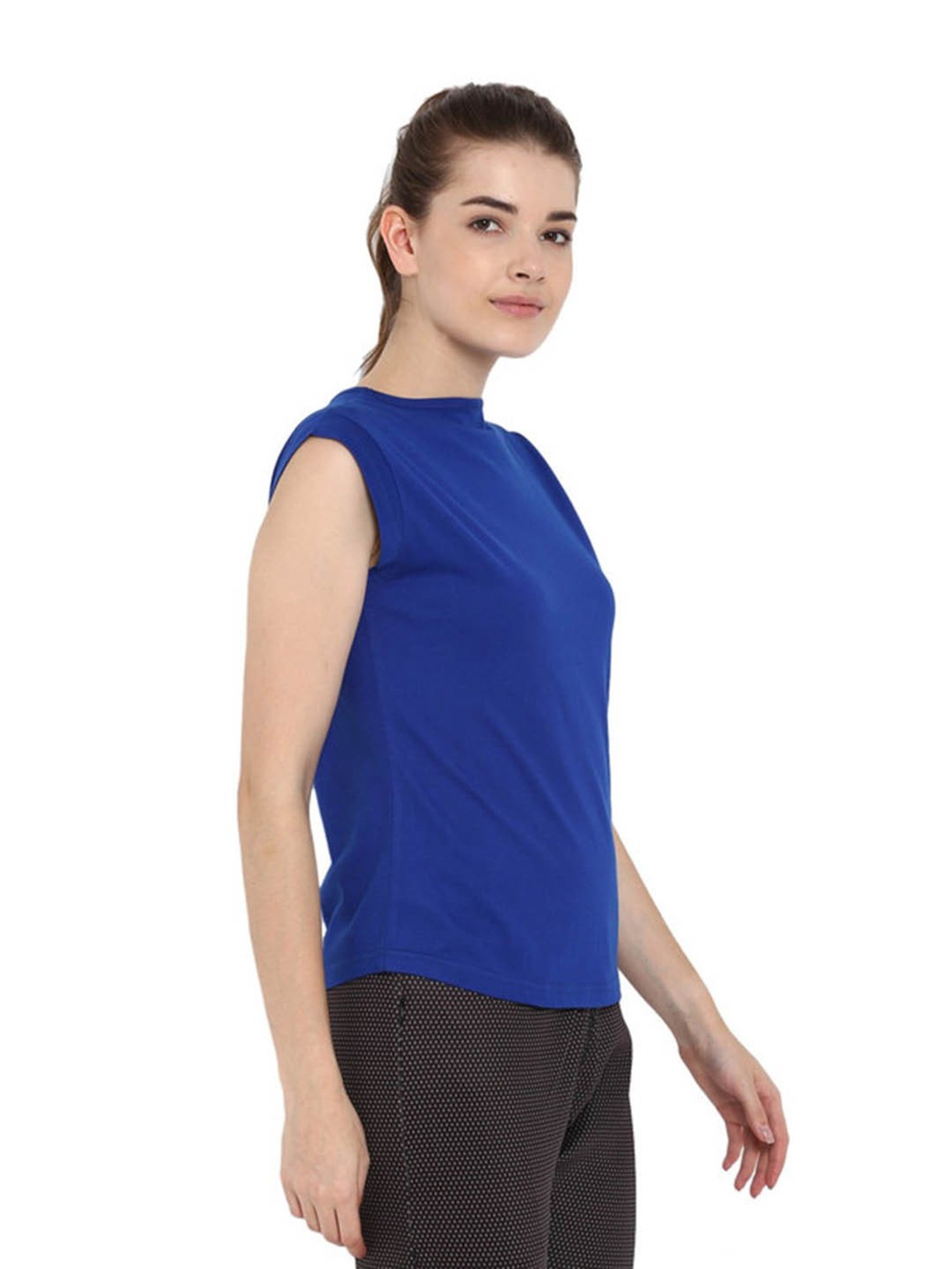 Appulse Royal Blue & Maroon Cotton T-Shirt - Pack of 2