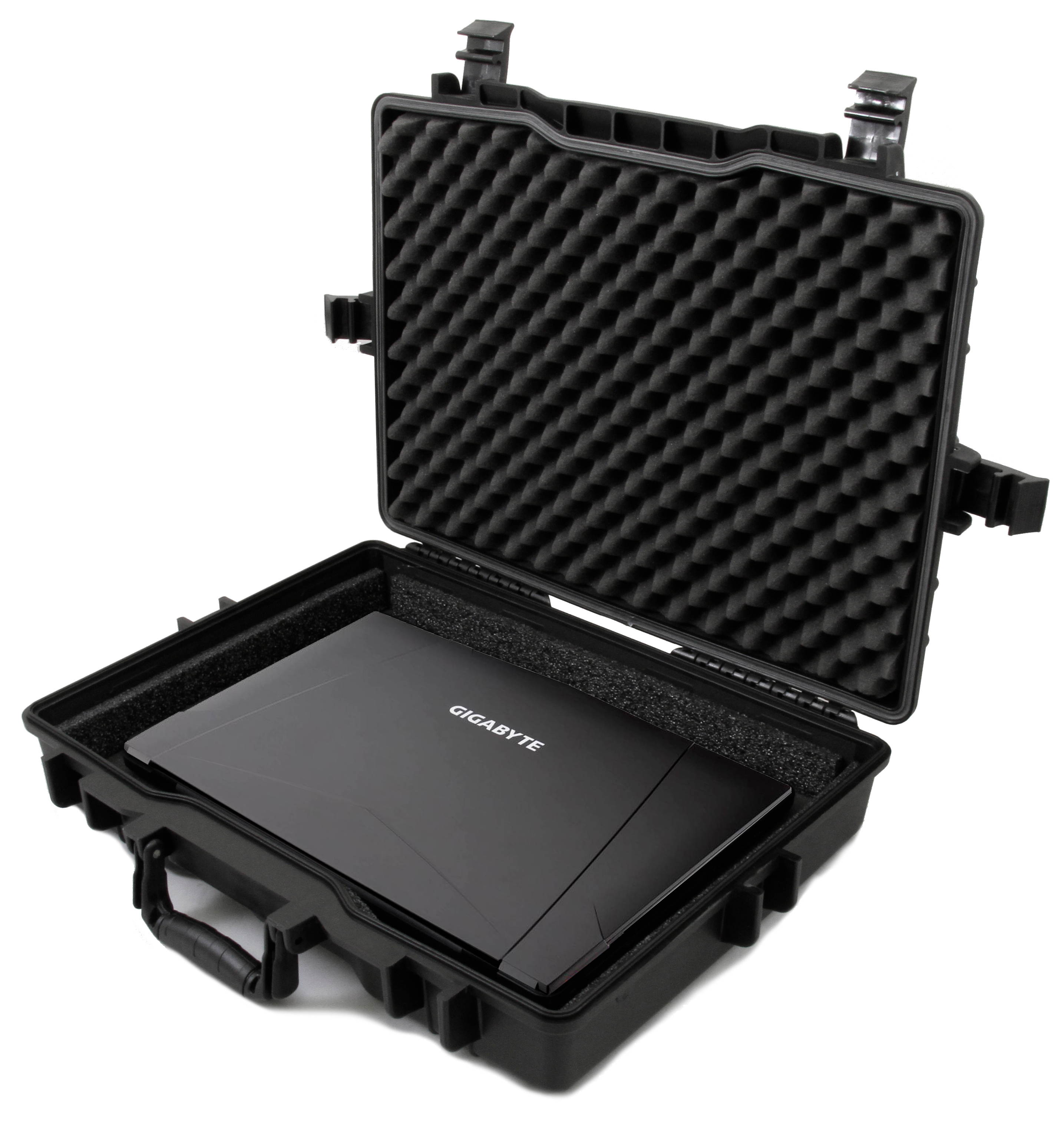 CASEMATIX ELITE Custom Laptop Case Fits Gigabyte Gaming Laptops, 15&rdquo;-17&rdquo;, Holds Gigabyte Sabre 17G, Gigabyte Aero 15X and more with Accessories