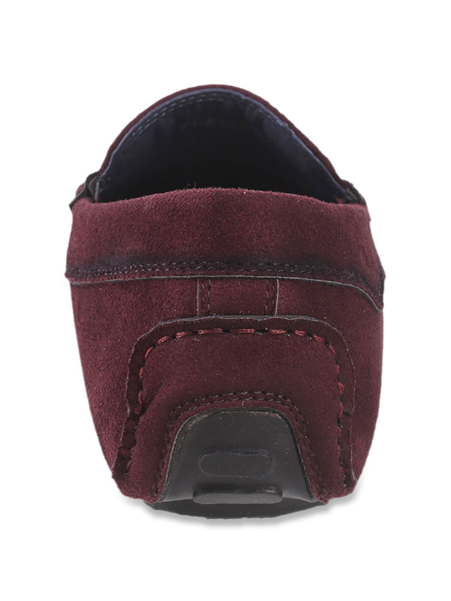 Metro Men's Burgundy Casual Loafers