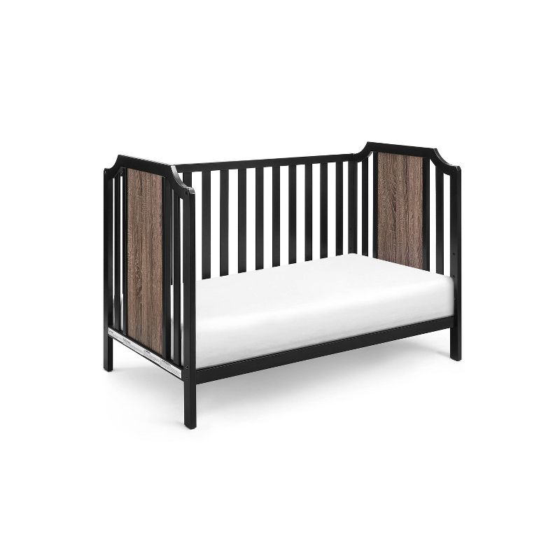 Suite Bebe Brees Island Crib - Black/Brownstone
