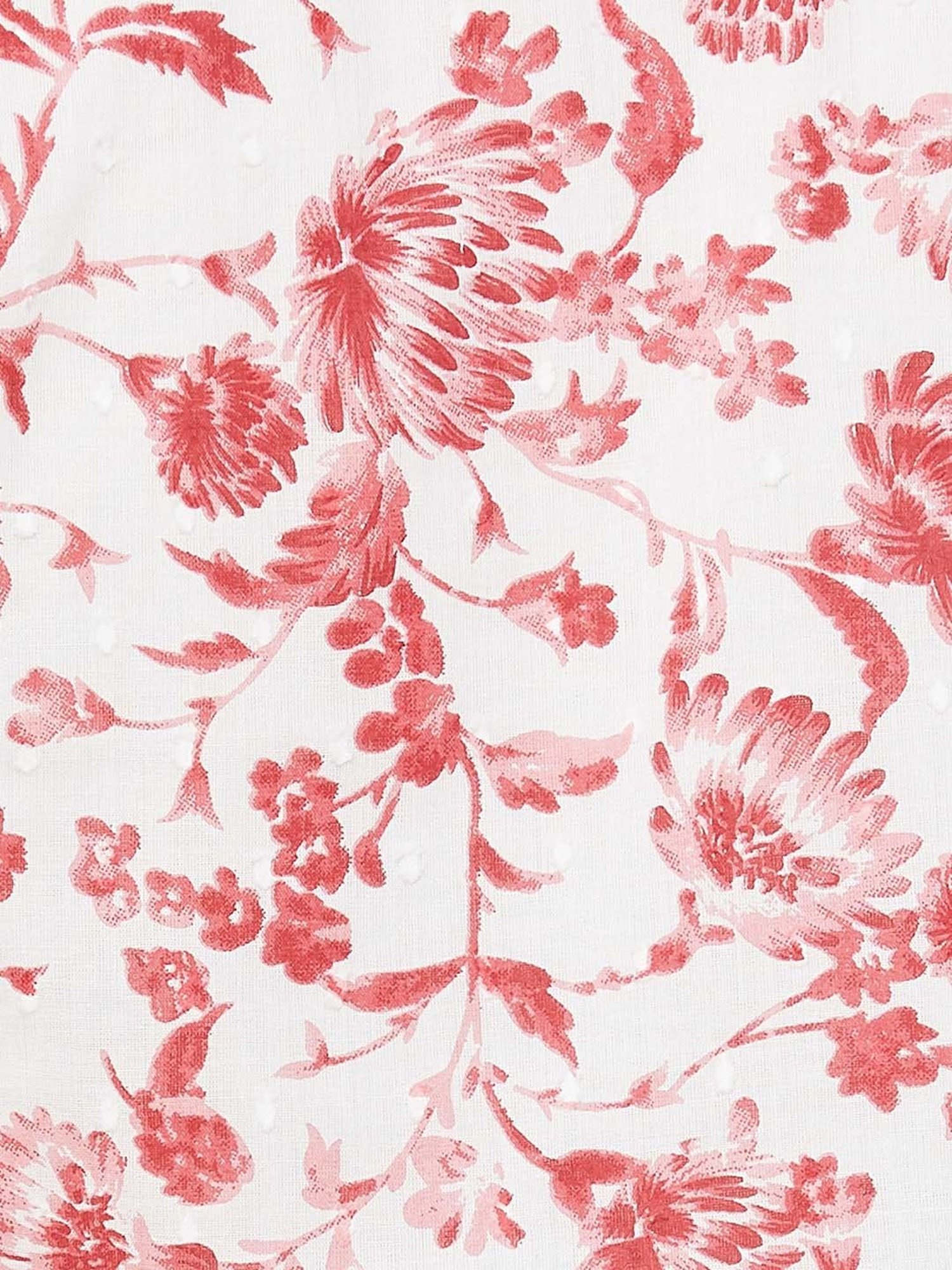 Colour Me by Melange White Floral Print Shirt Dress