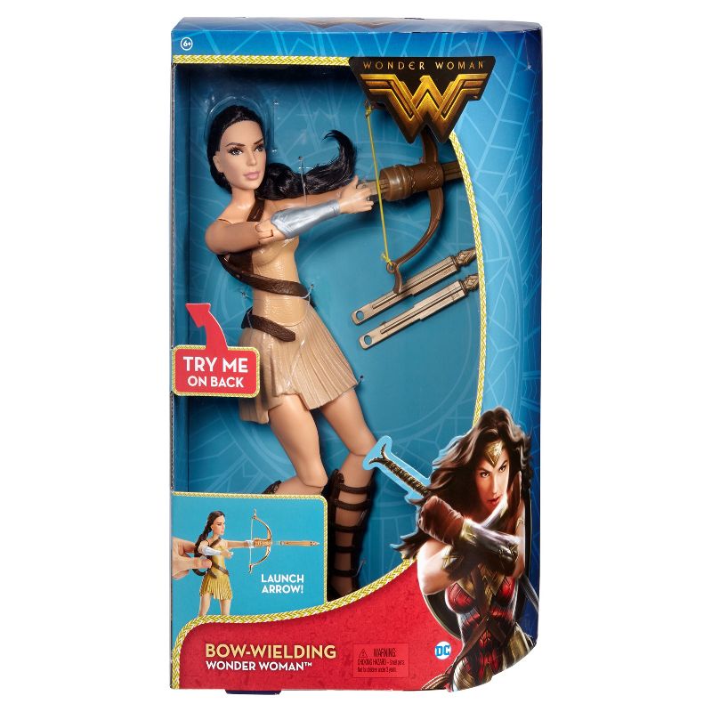 Wonder Woman Bow and Arrow Deluxe Action Doll