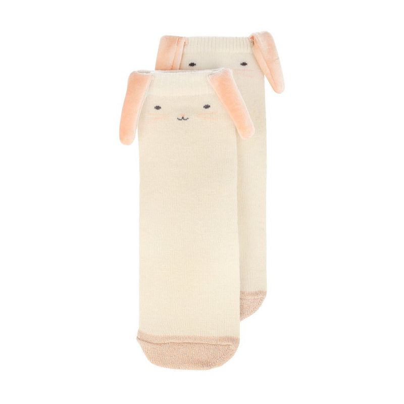 Meri Meri - Bunny Socks 3-5 years - Costume Footwear - 1 pair