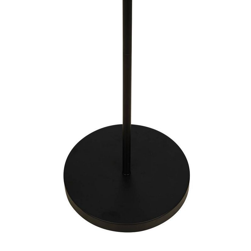 56.5" Stick Floor Lamp (Includes LED Light Bulb) Black - Cresswell Lighting