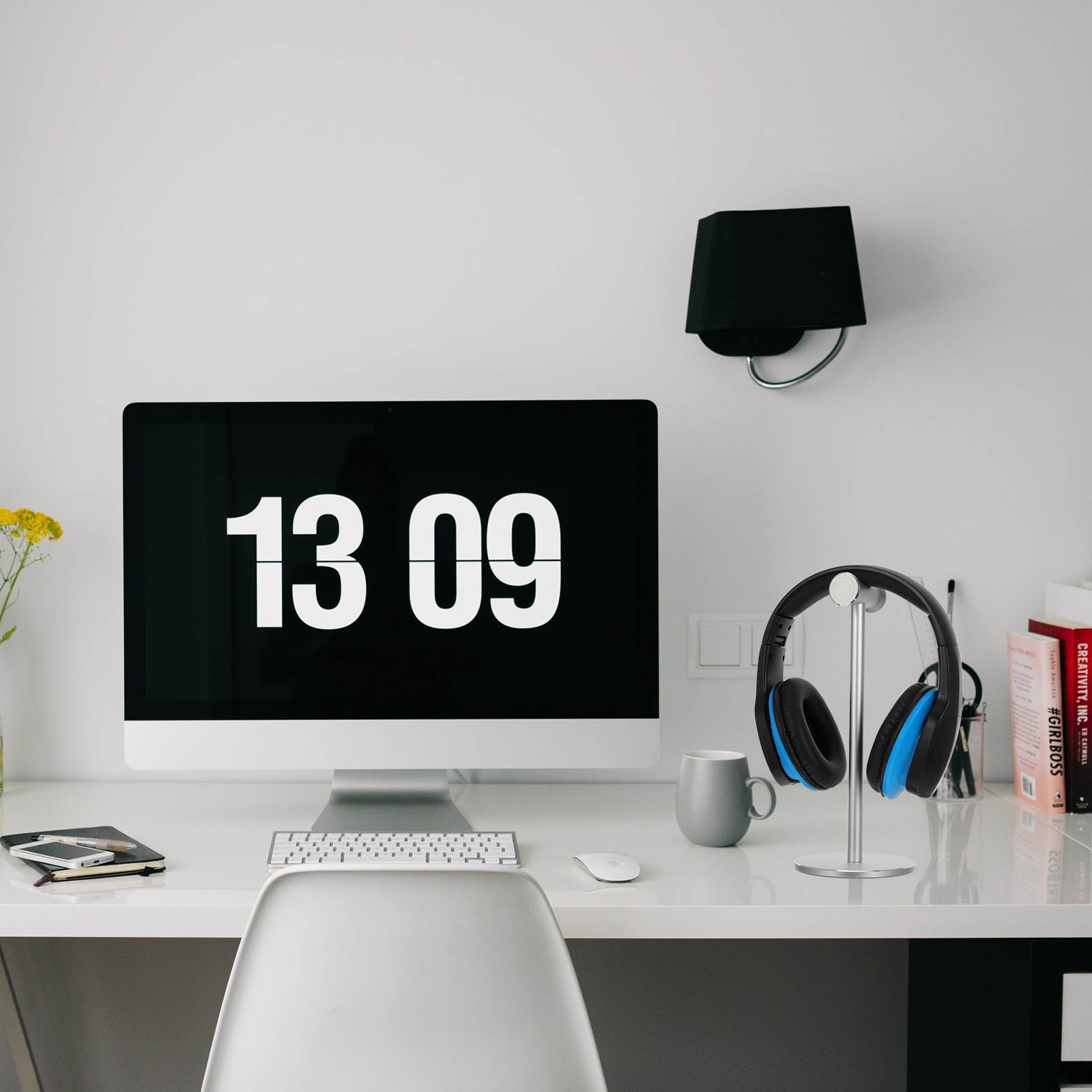 1pc Headset Earphone Bracket Hanger Desk Display Stand Headphone Bracket