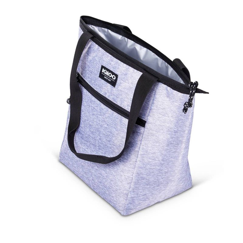 Igloo Active 12 Can Lunch Tote - Heather Gray/Black