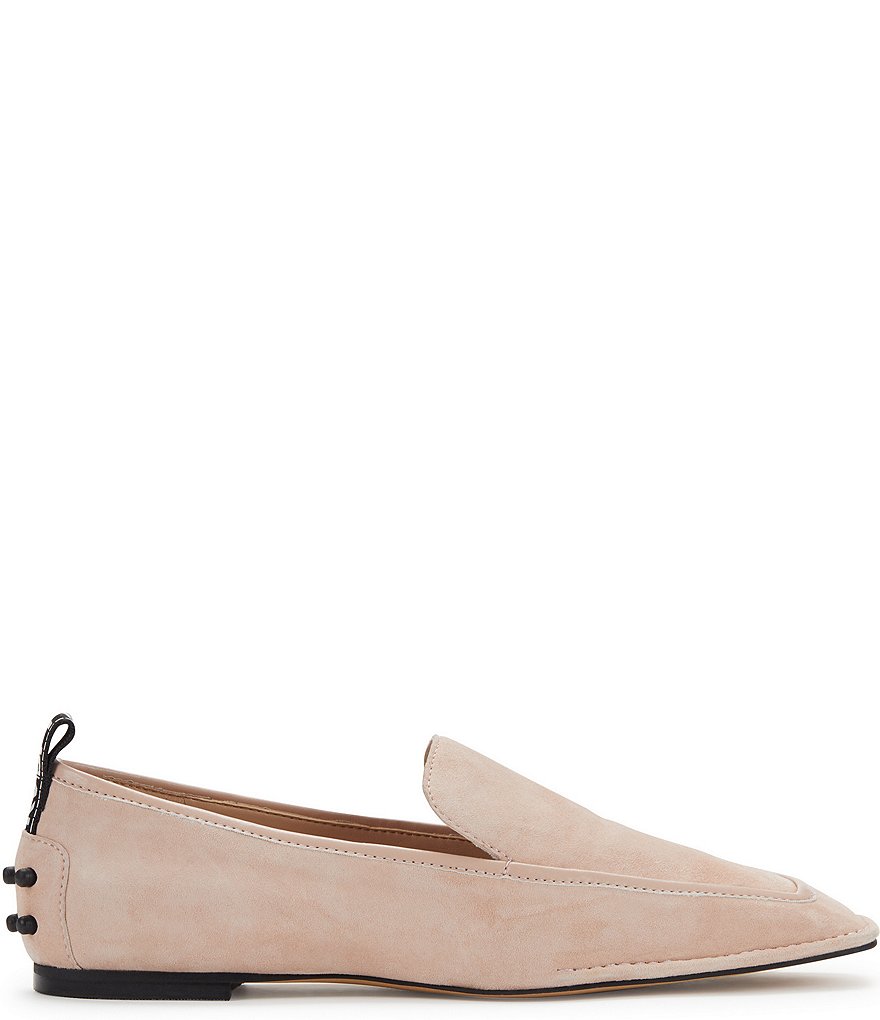 KARL LAGERFELD PARIS Zaza Suede Driver Loafers