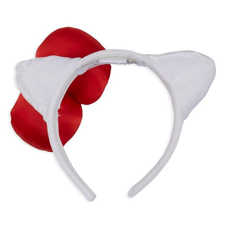 A Leading Role Sanrio Hello Kitty White Costume Headband With Red Bow