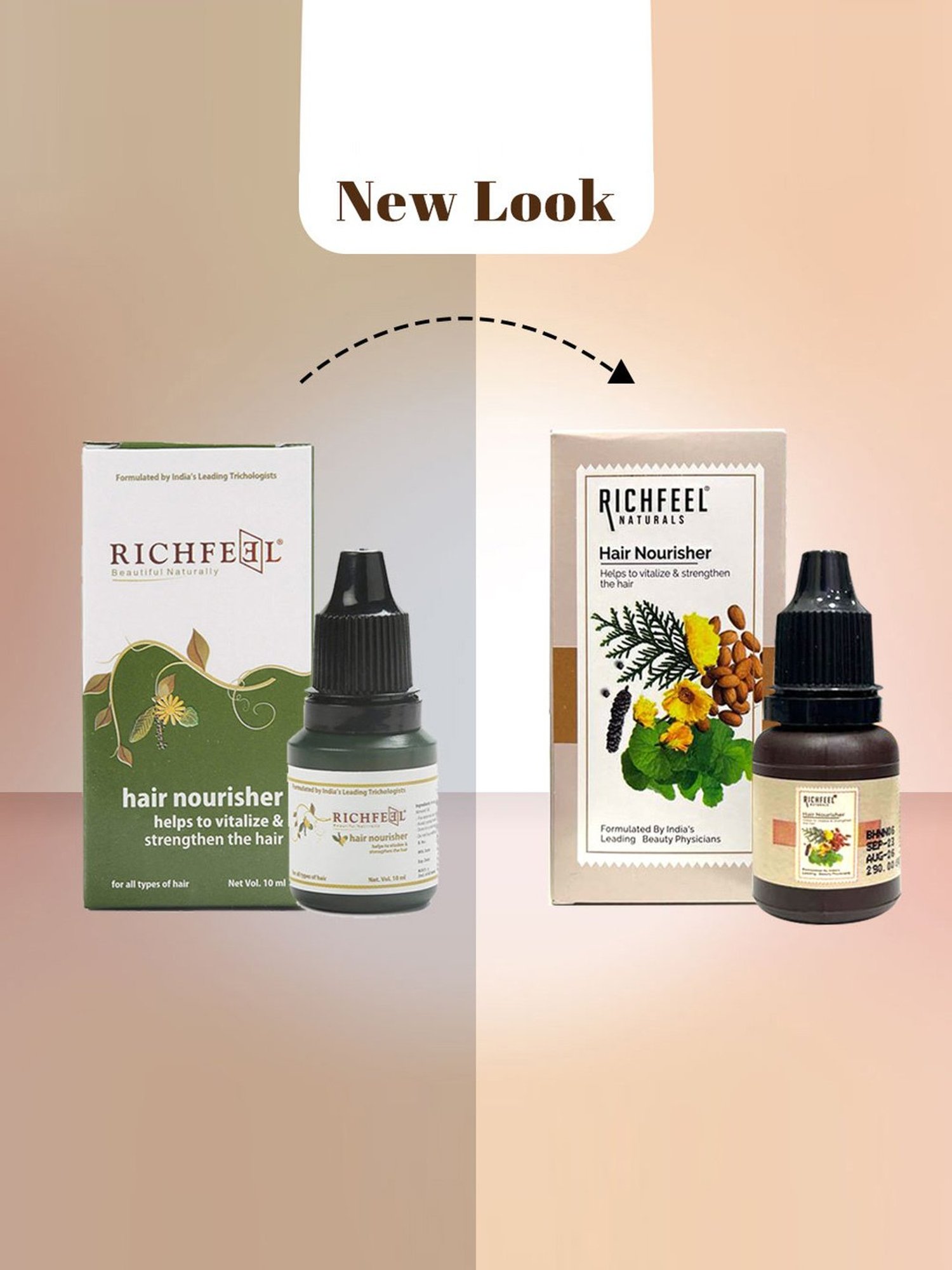 Richfeel Hair Nourisher - Pack of 4