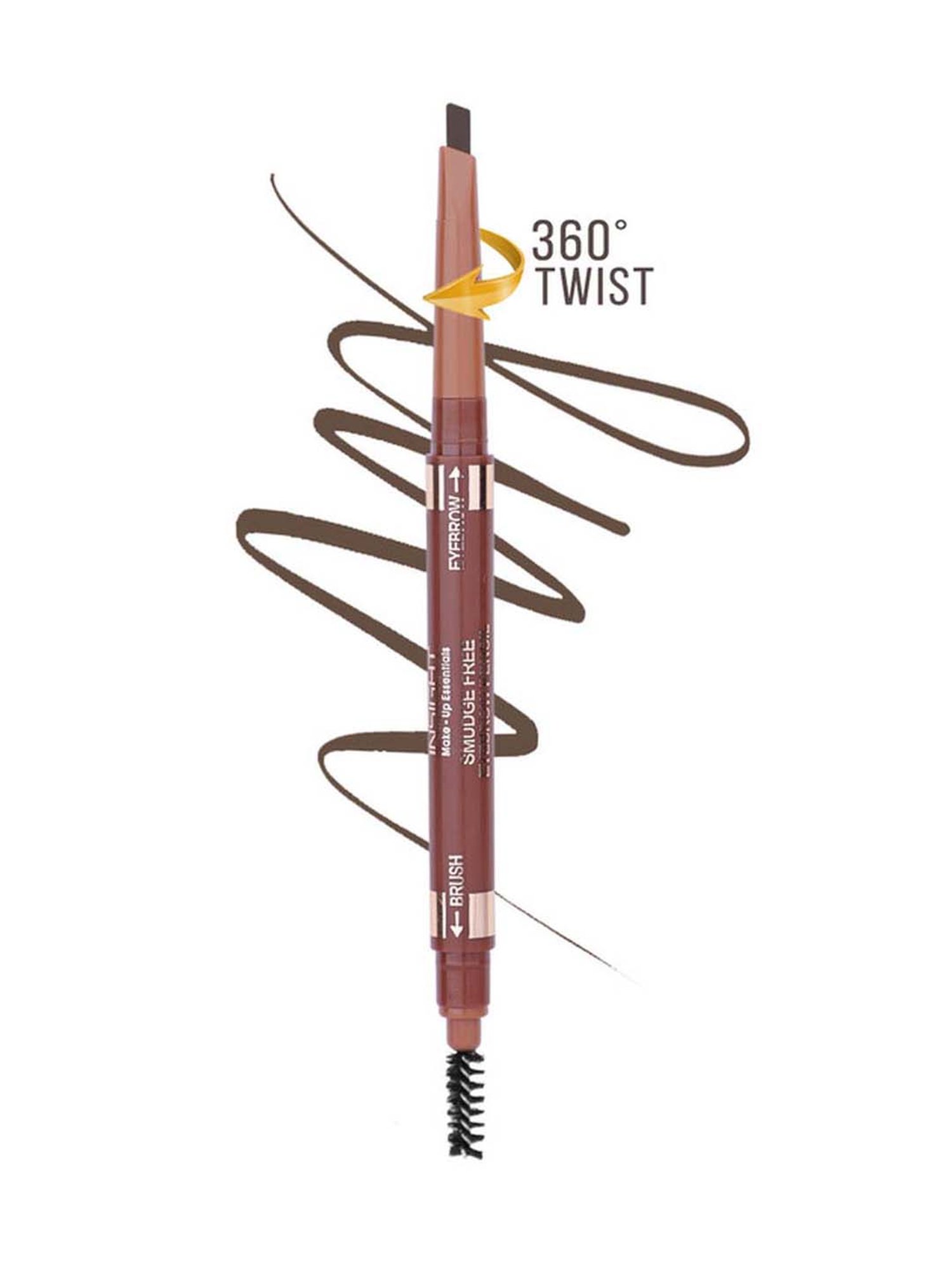 Insight Smudge Free Eyebrow Pencil Brown - 0.5 gm