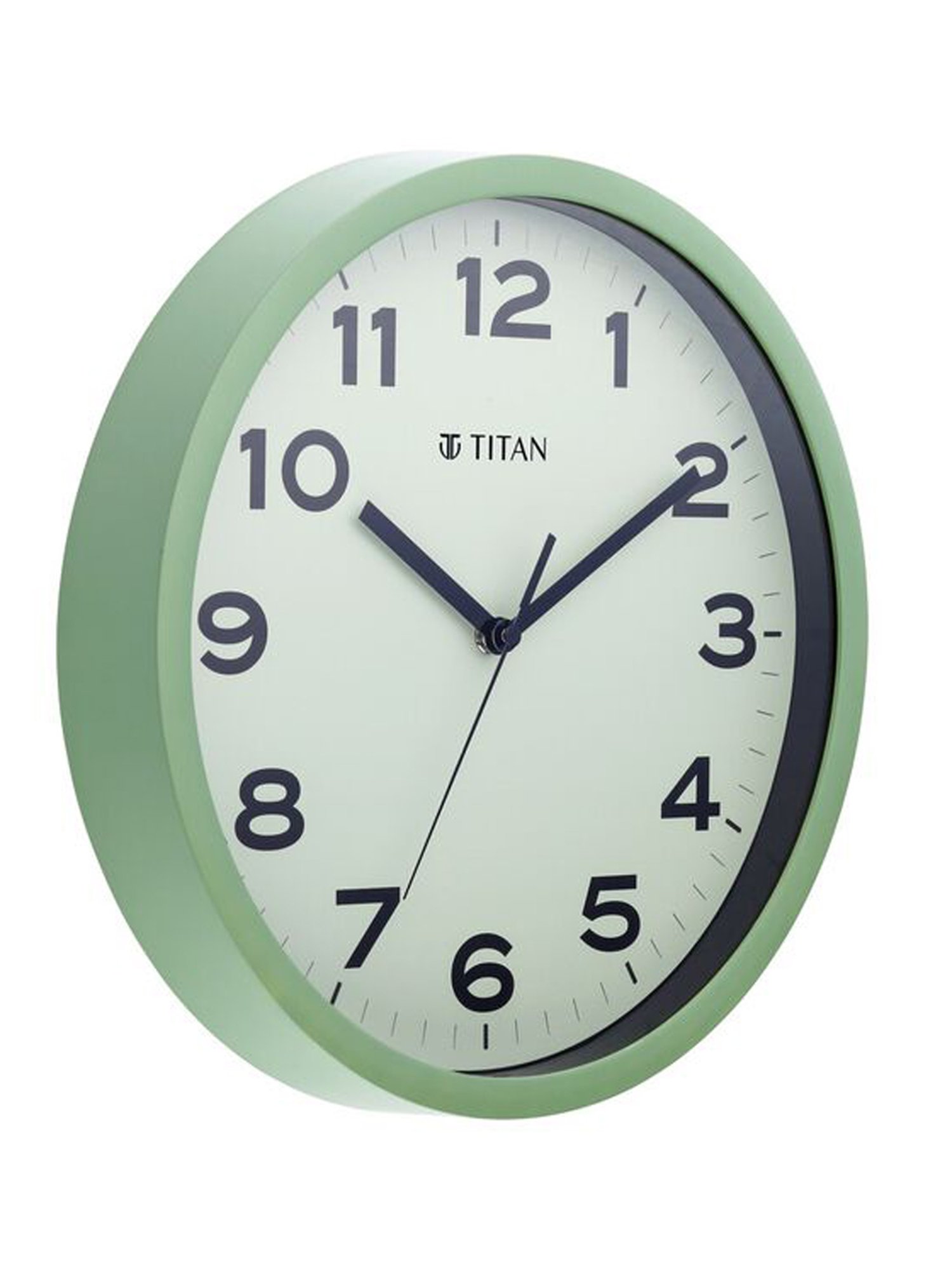 SEIKO classic black plastic wall clock with sweep movement