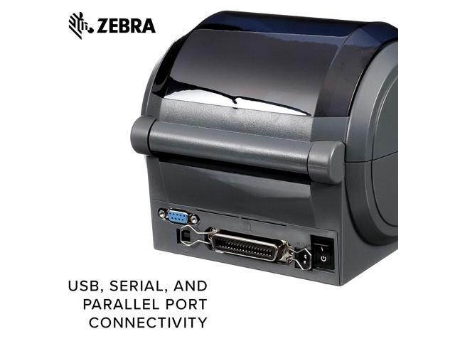 Zebra GK420d Monochrome Desktop Direct Thermal Label Printer, 5 in/s Print Speed, 203 dpi Print Resolution, 4.09" Print Width, 100/240V AC