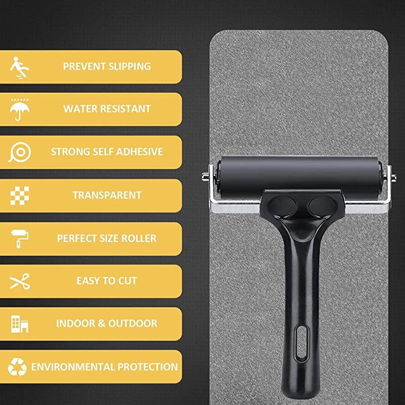 Anti Slip Stair Treads Clear Tape 4 Inches x 33 Feet Non Slip Safe Strips For Kids The Elderly And Pets