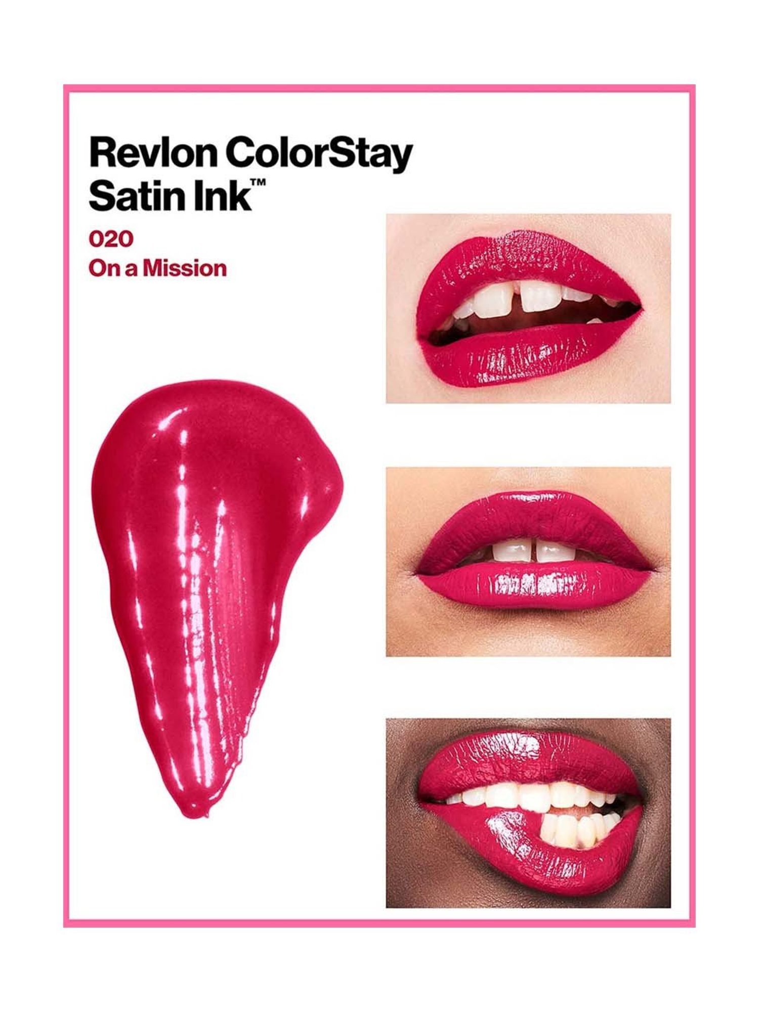 Revlon Colorstay Satin Ink Liquid Lip Color On a Mission - 5 ml