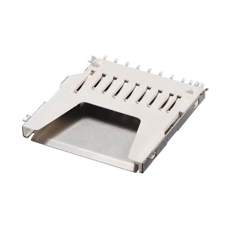 uxcell SD Memory Card Socket Long Body 11 Pin PCB Mount Connector 10pcs