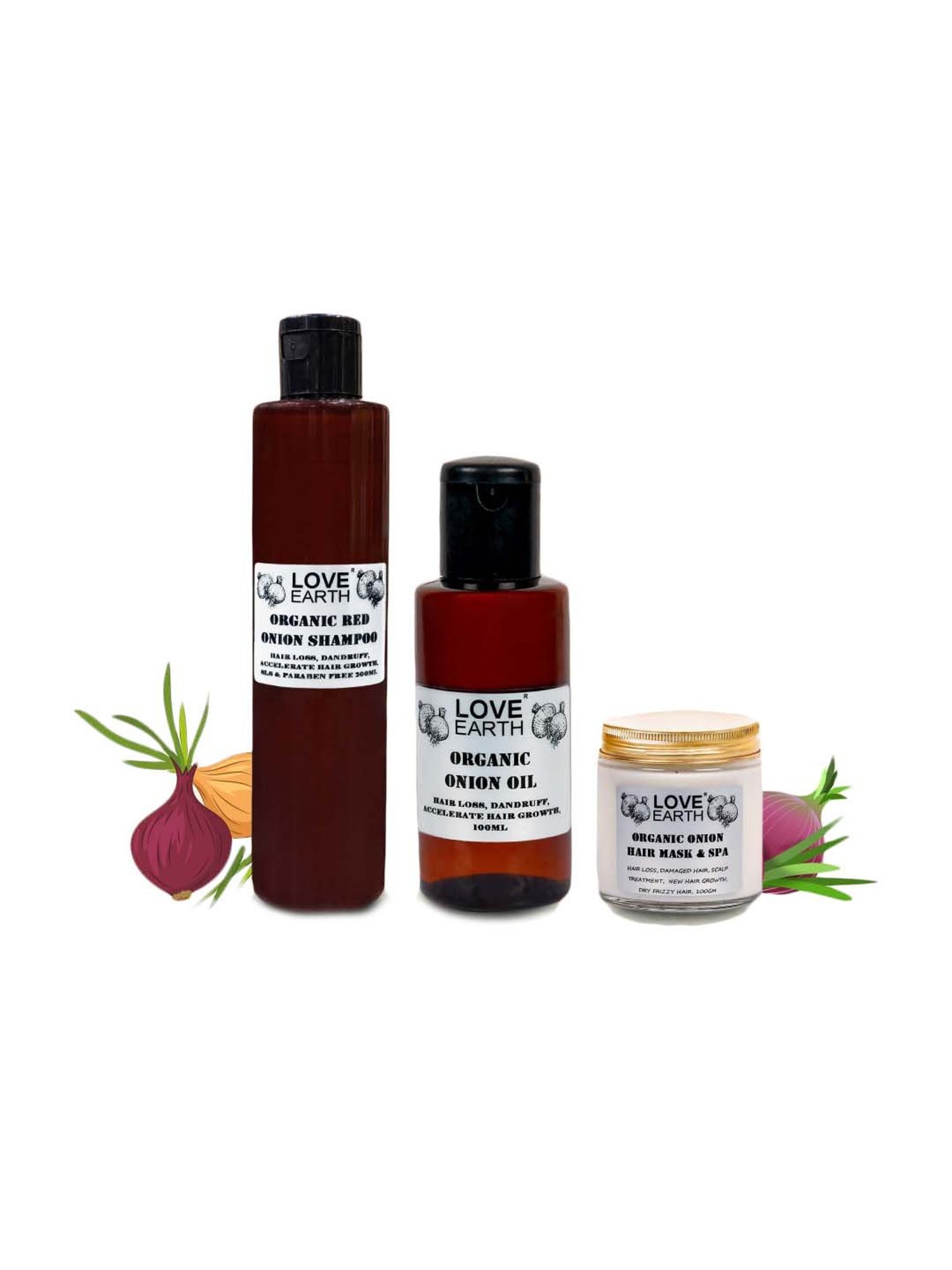 Love Earth Anti Hair Fall Kit