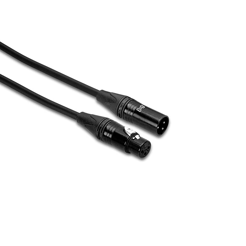 Edge CMK-050AU Neutrik XLR3F to XLR3M Microphone Cable, 50 Feet