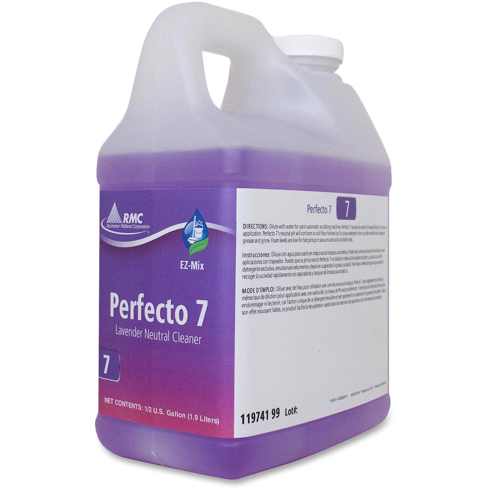Rochester Midland Perfecto 7 Neutral Cleaner/Degreaser 1.9L Lav Frag PE 11974199