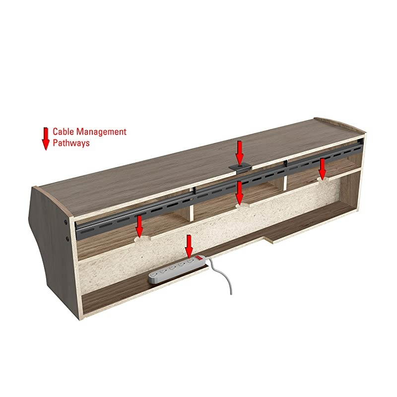 Altus Plus AV Console, Drifted Gray