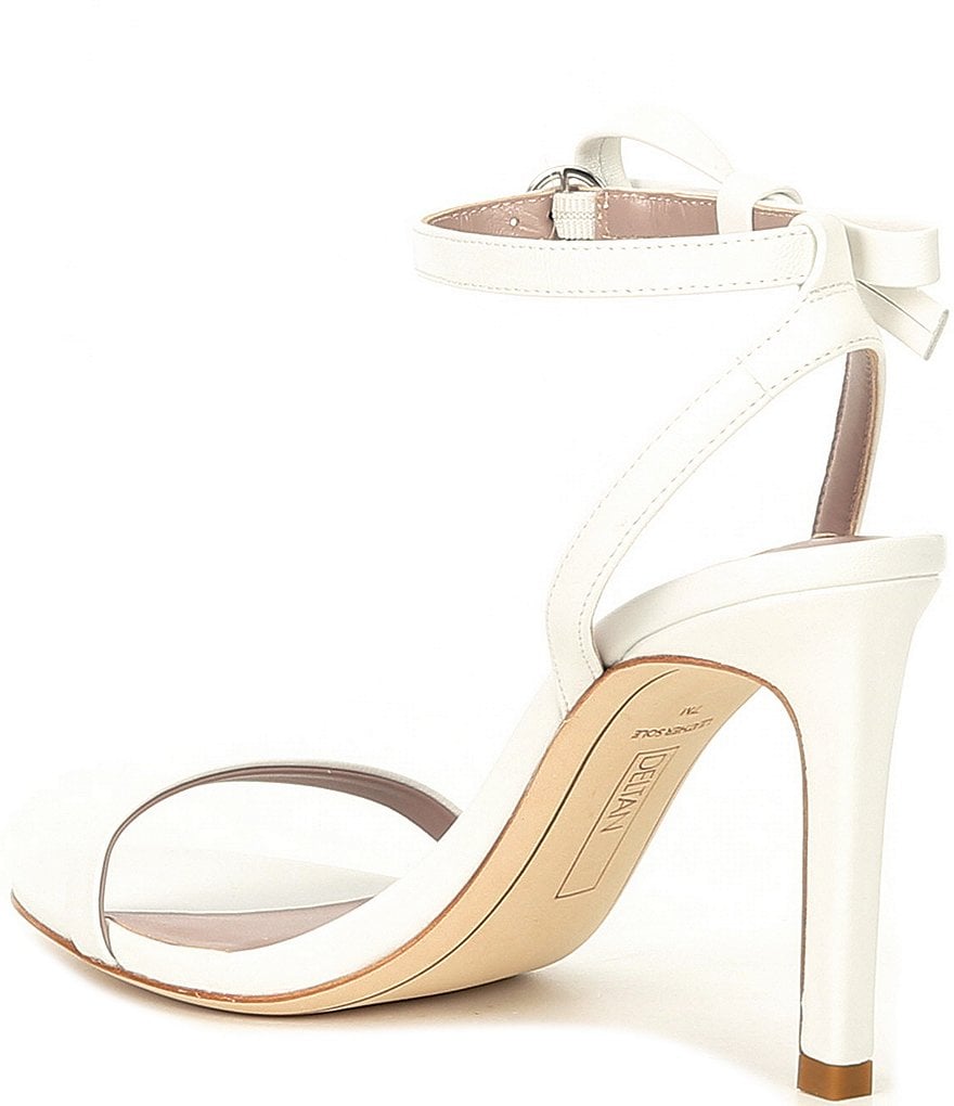 Deltan Miranda Ankle Bow Detail Dress Sandals