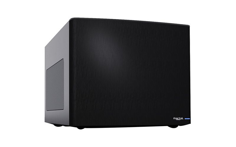 Fractal Design Node 202 Computer Case - Black - 2 x Bay - 1 x 450 W - Power Supply Installed - Mini ITX Motherboard Supported - 7.72 lb