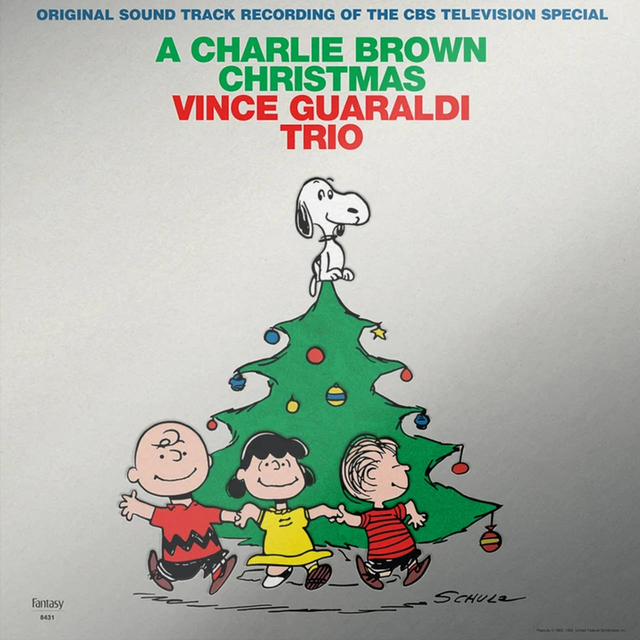 The Vince Guaraldi Trio A Charlie Brown Christmas (2021 Silver Foil Edition) LP (Vinyl)