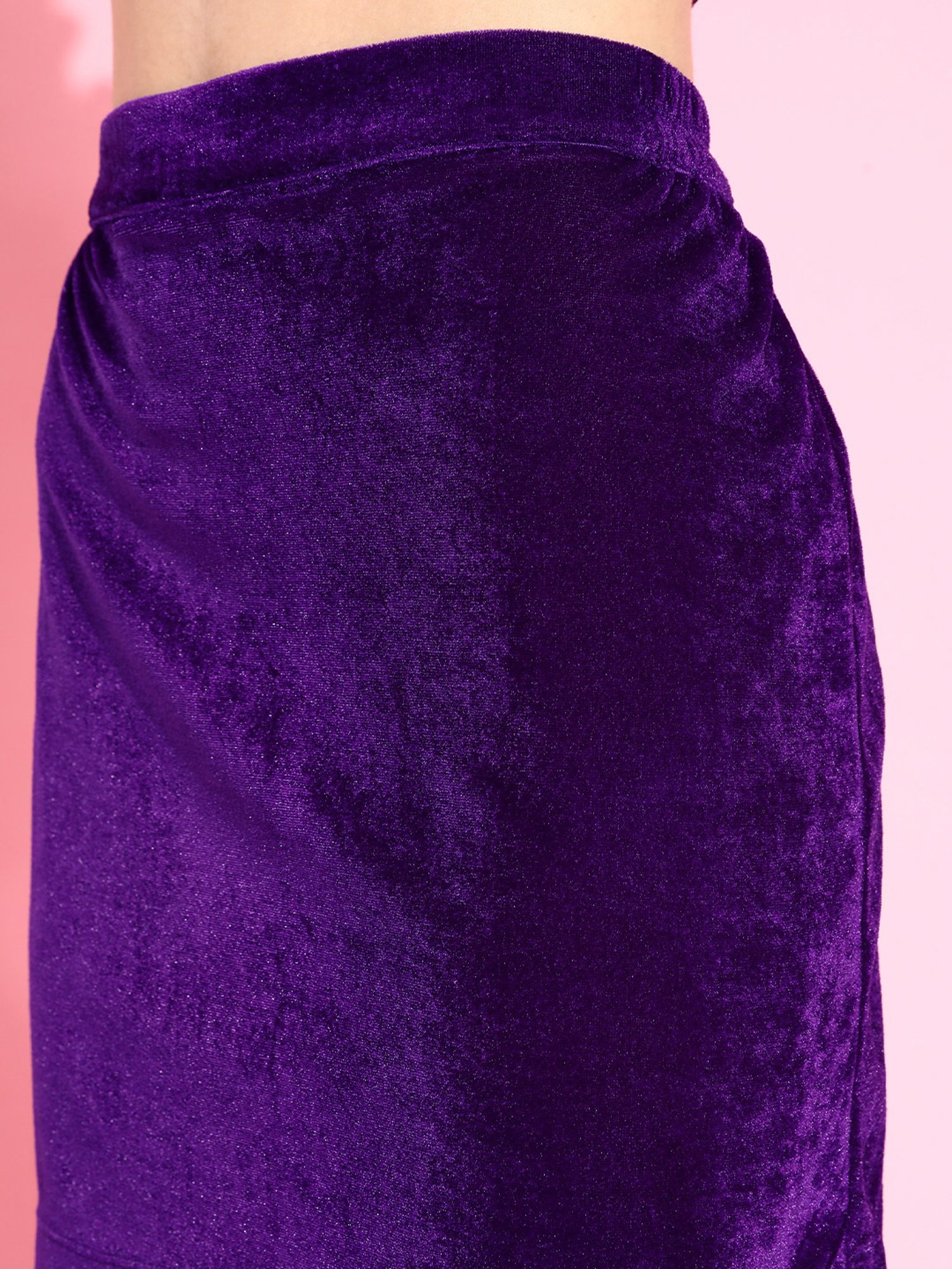 QUIERO Purple Mini Skirt