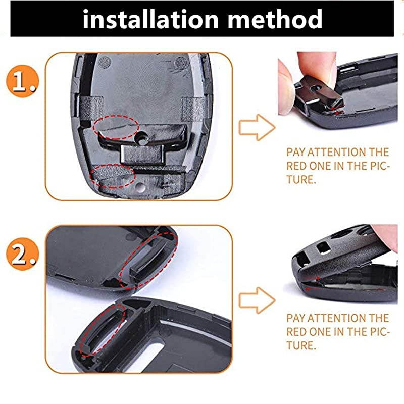 New Keyless Entry Remote 3 Buttons Honda Key Fob Housing Replacement for Honda 20102011 Accord Crosstour 20062011 Civic 20072013 CRV 20112015 CRZ 20092013 Fit 20112014 Odyssey