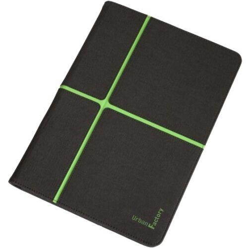 Urban Factory Universal Carrying Case [Folio] for 10" Tablet - Green, Anthracite