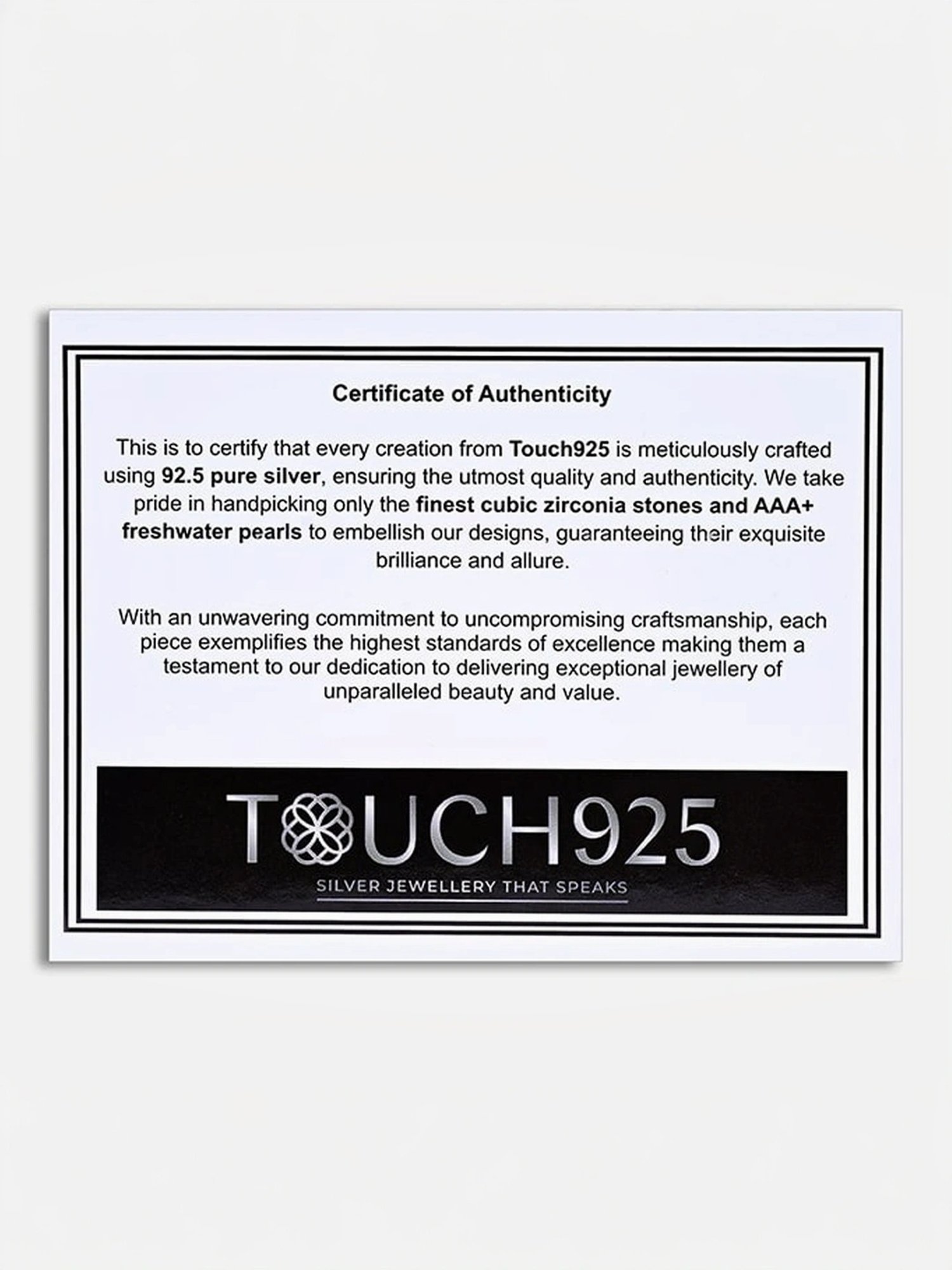 Touch925 Sterling Silver Noble N Initial Chain Pendant