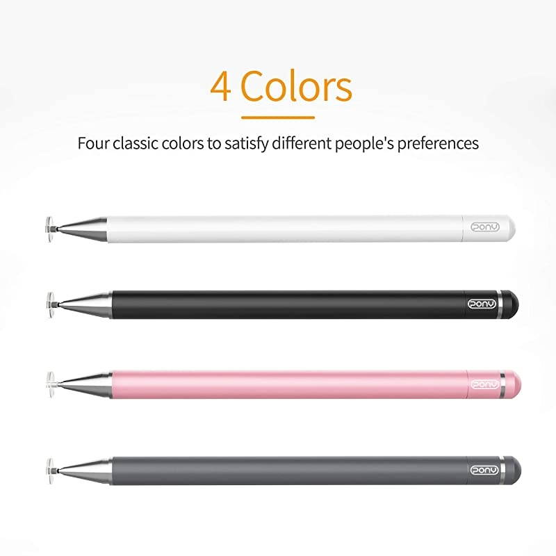 Stylus pens for ipad Pencil  Capacitive Pen High Sensitivity Fine Point Magnetism Cover Cap Universal for AppleiPhoneIpad proMiniAirAndroidMicrosoftSurface and Other Touch Screens