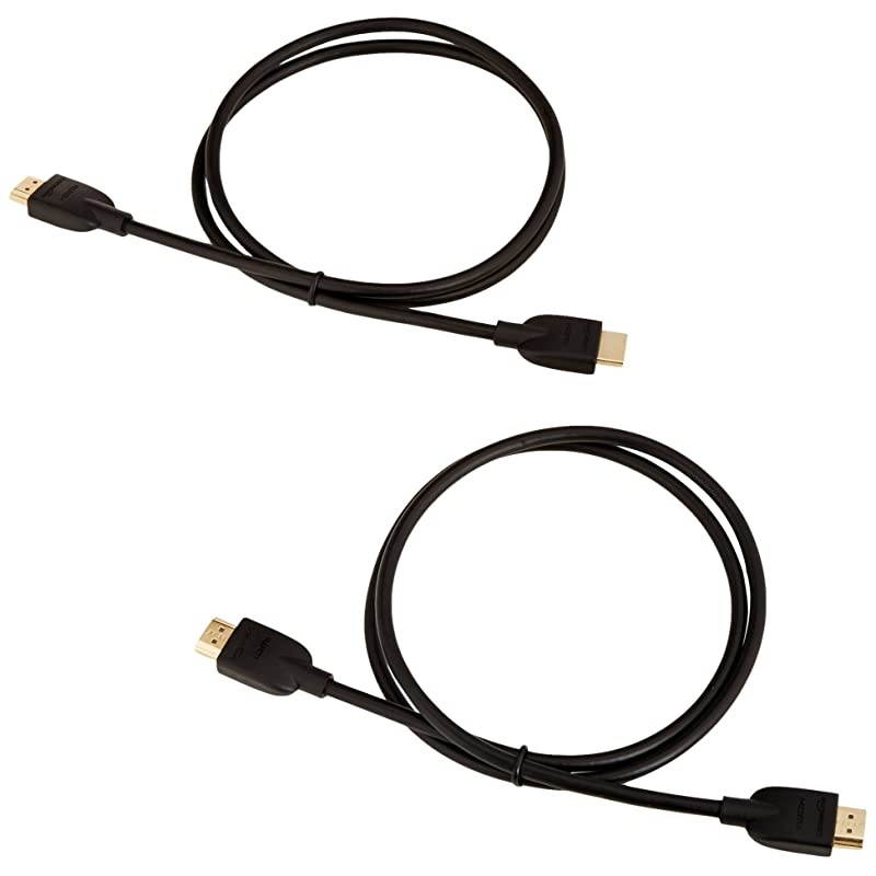 HighSpeed HDMI Cable 3 Feet 2Pack