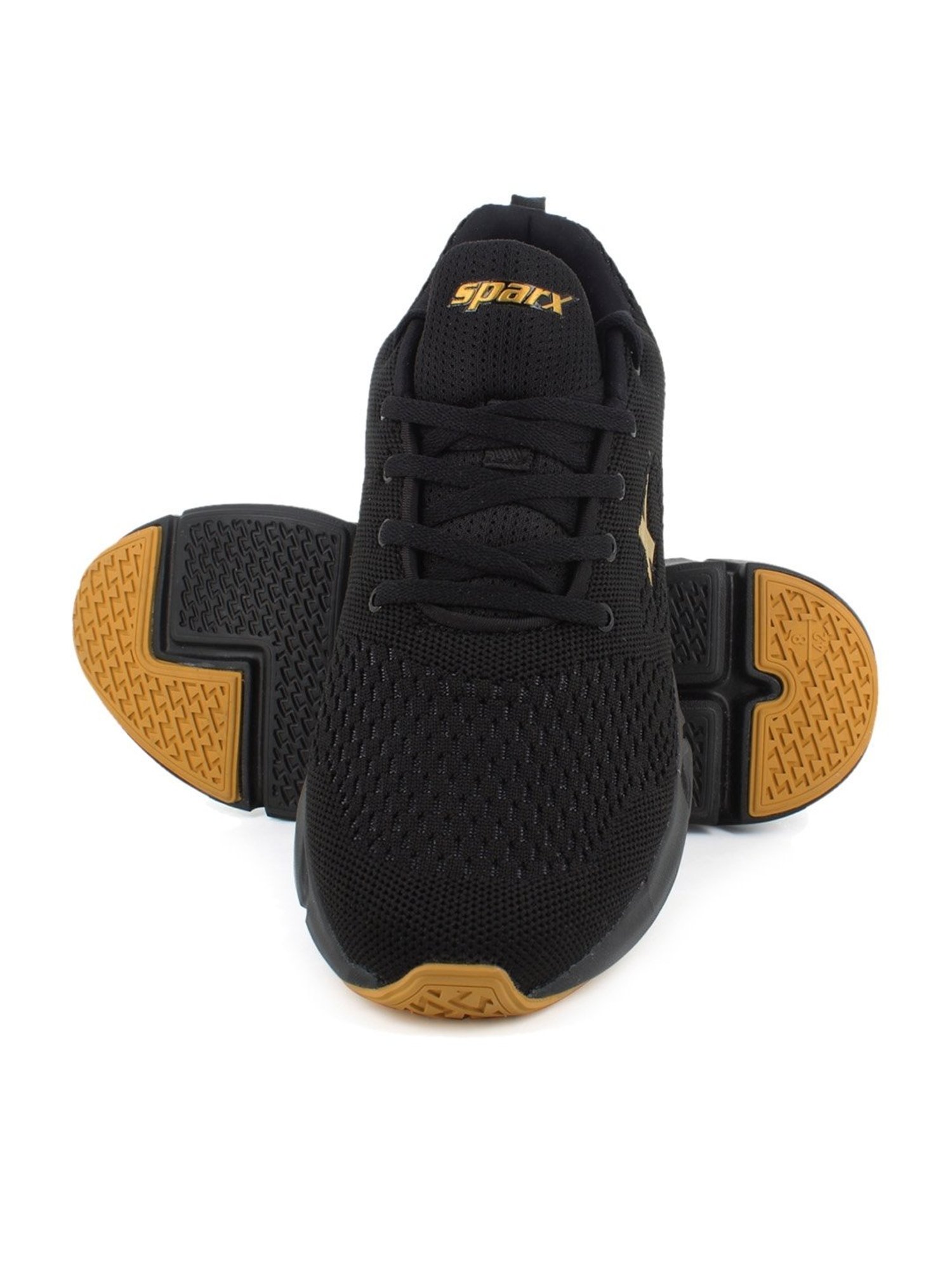 Sparx Men's Black Running Shoes