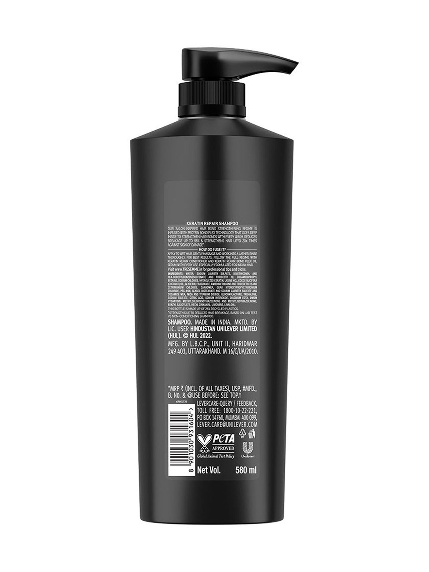 Tresemme Keratin Repair Bond Strength Shampoo - 580 ml