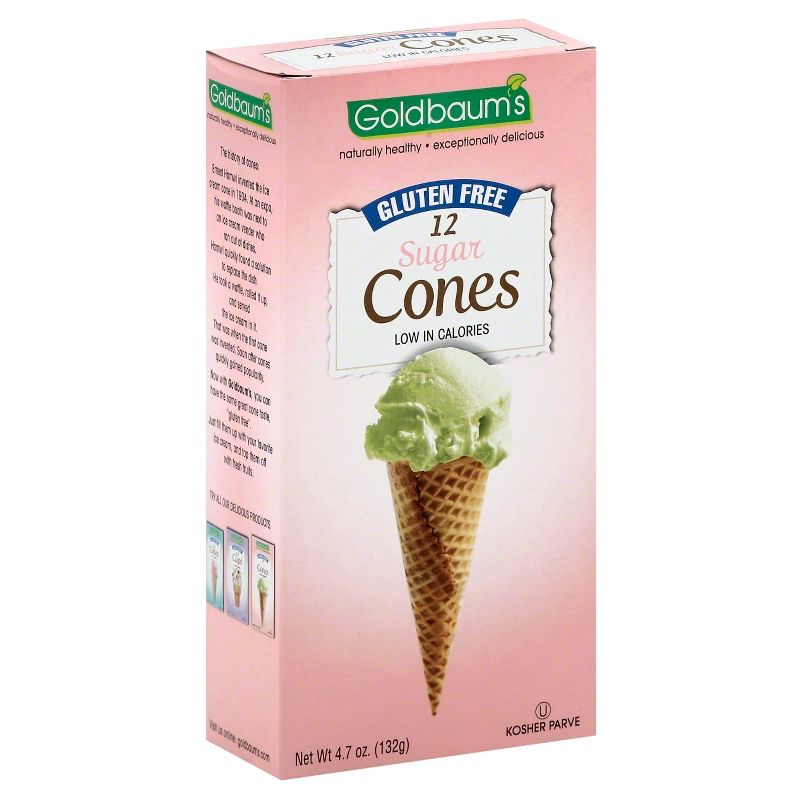 Goldbaum's Gluten Free Sugar Cones - 4.7oz