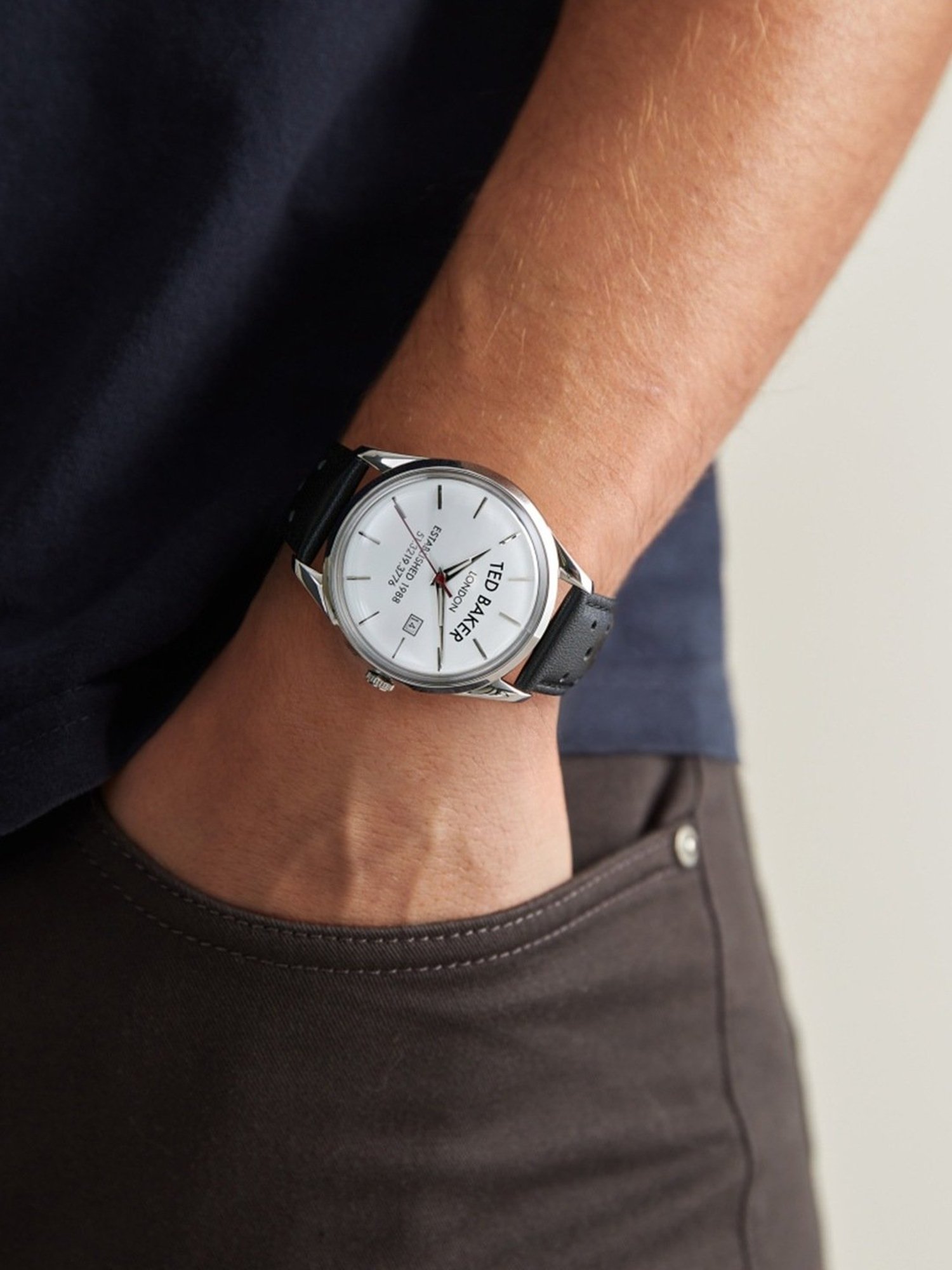 TED BAKER BKPLTS202 Leytonn Brogue Analog Watch for Men