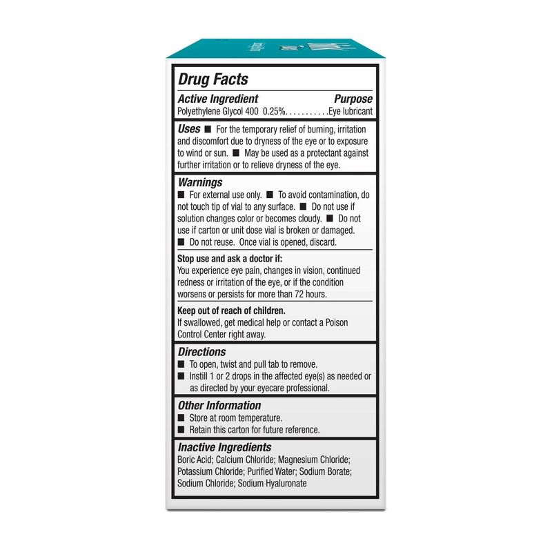 Blink Tears Preservative Free Lubricating Eye Drops - 25ct