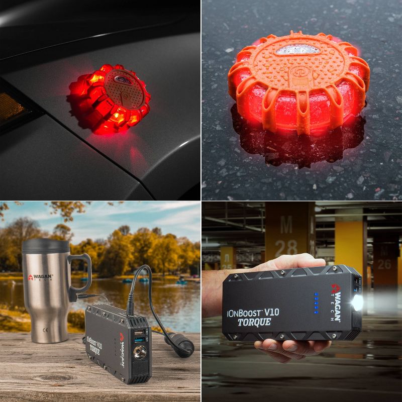 Wagan IonBoost V10 Torque Jump Starter with FRED Light