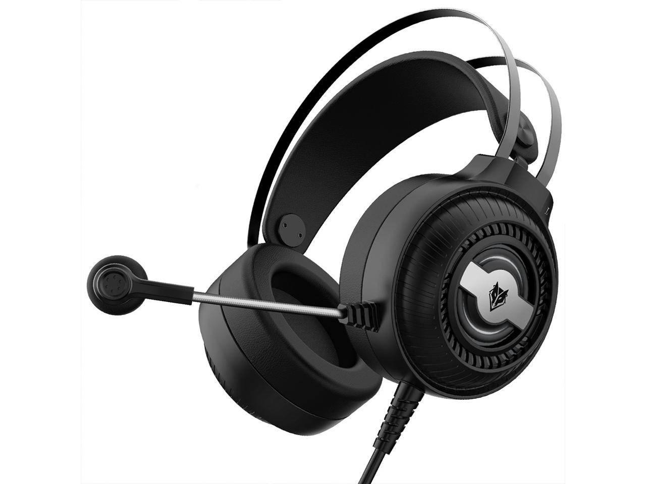 Gaming Headset for PS5 Playstation 5, 3.5MM Headphones Computer PC Mic Stereo Fortnite Gamer Microphone for Skype PS4 Laptop Xbox ONE X / S Nintendo Switch Games