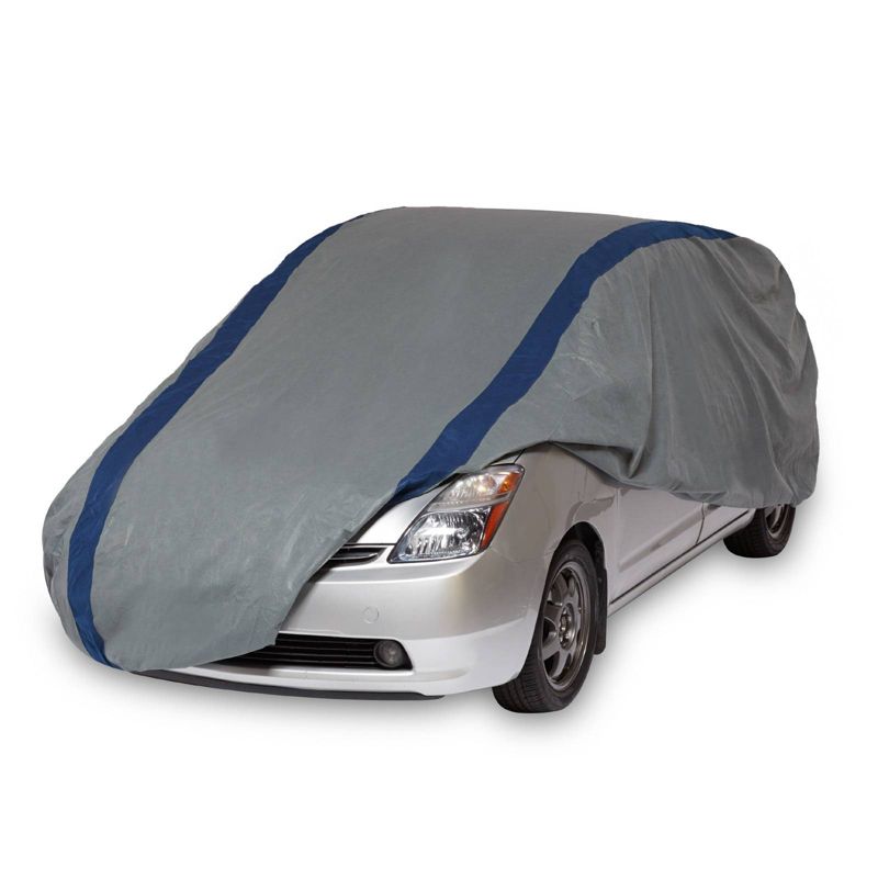 Duck Covers 13"x5" Weather Defender Hatchback Automotive Exterior Cover Gray/Blue