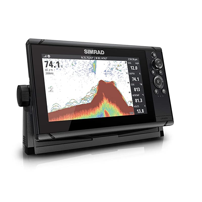 Cruise 9-9-inch GPS Chartplotter with 83/200 Transducer, Preloaded C-MAP US Coastal Maps