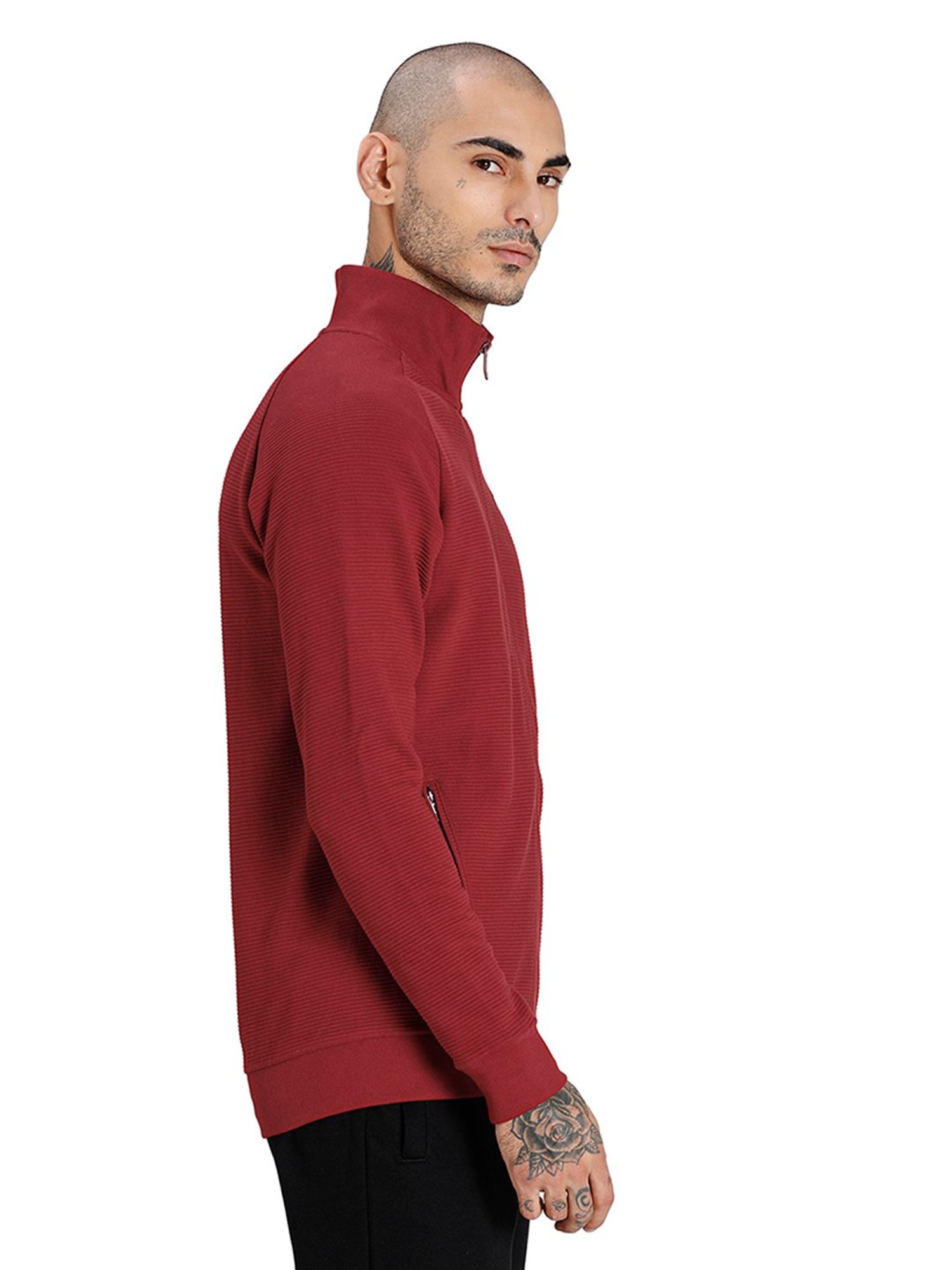 Puma Red Full Sleeves Jacket