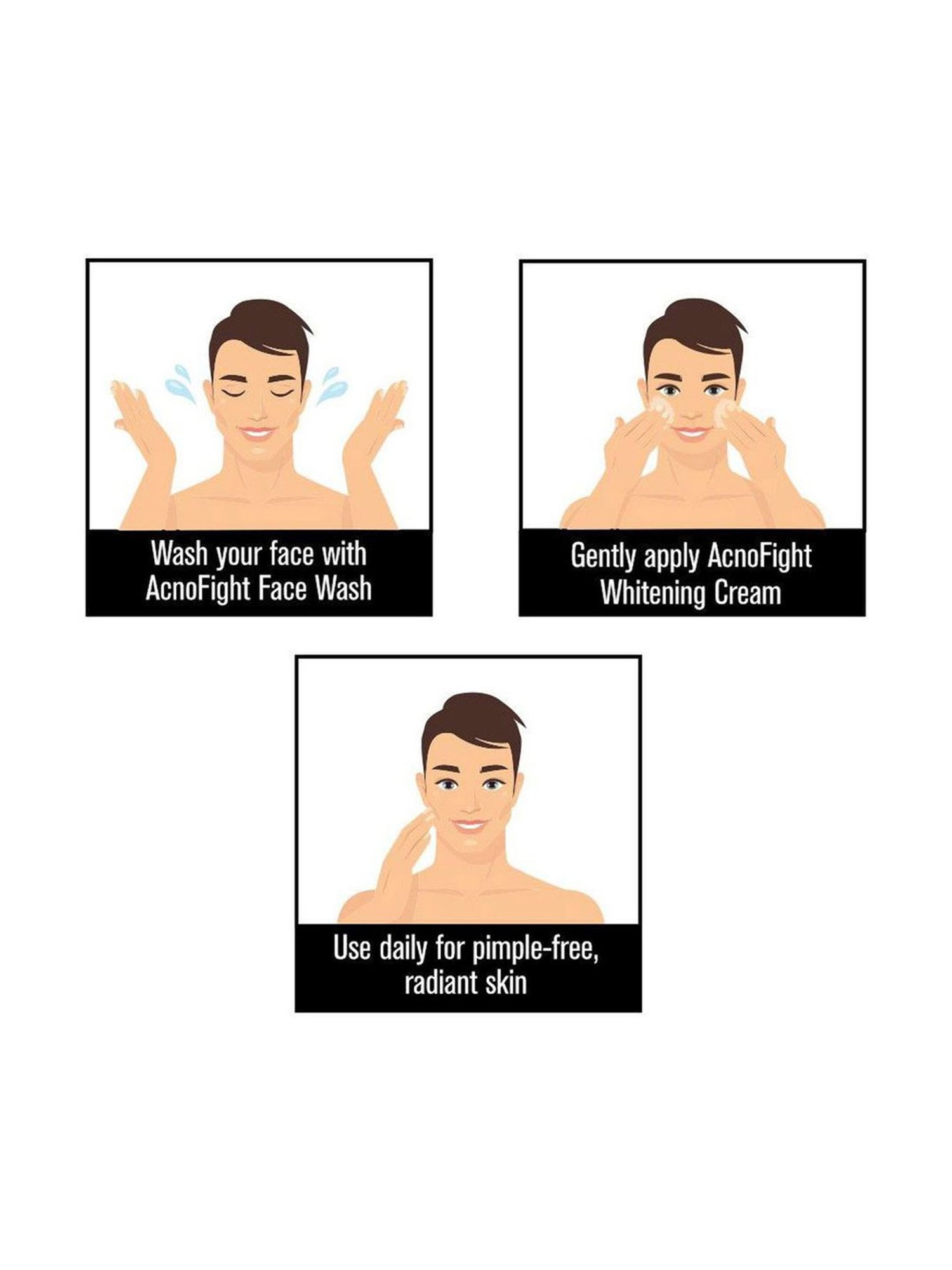 Garnier Men Acno Fight Pimple Clearing Whitening Day Cream - 45 gm