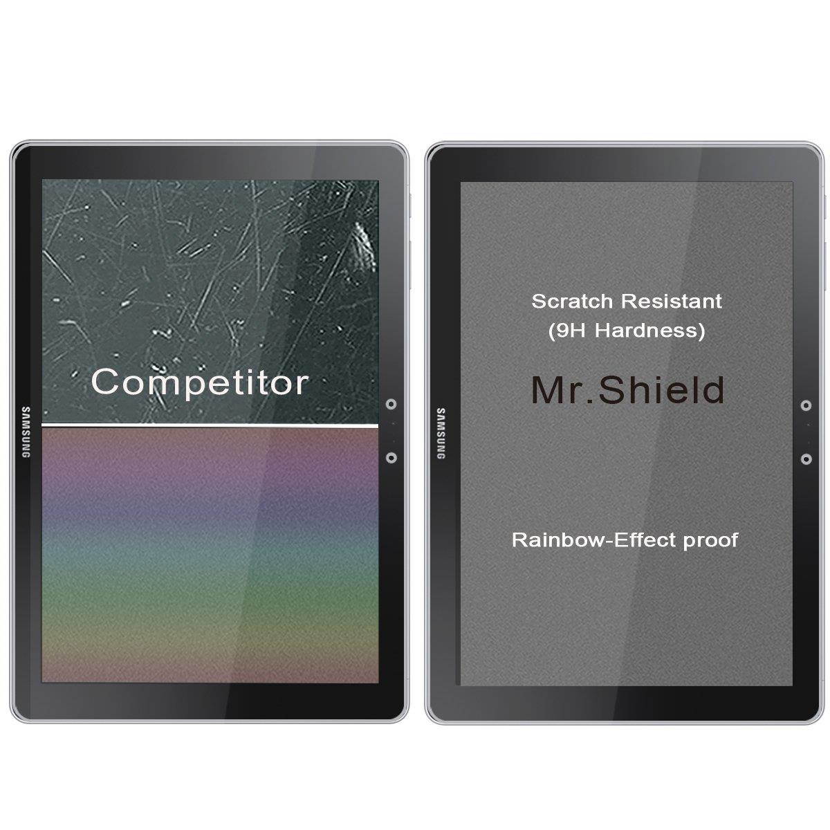 [2-PACK]-Mr Shield For Samsung Galaxy Book 10.6 Inch [Tempered Glass] Screen Protector [0.3mm Ultra Thin 9H Hardness 2.5D Round Edge] with Lifetime Replacement Warranty