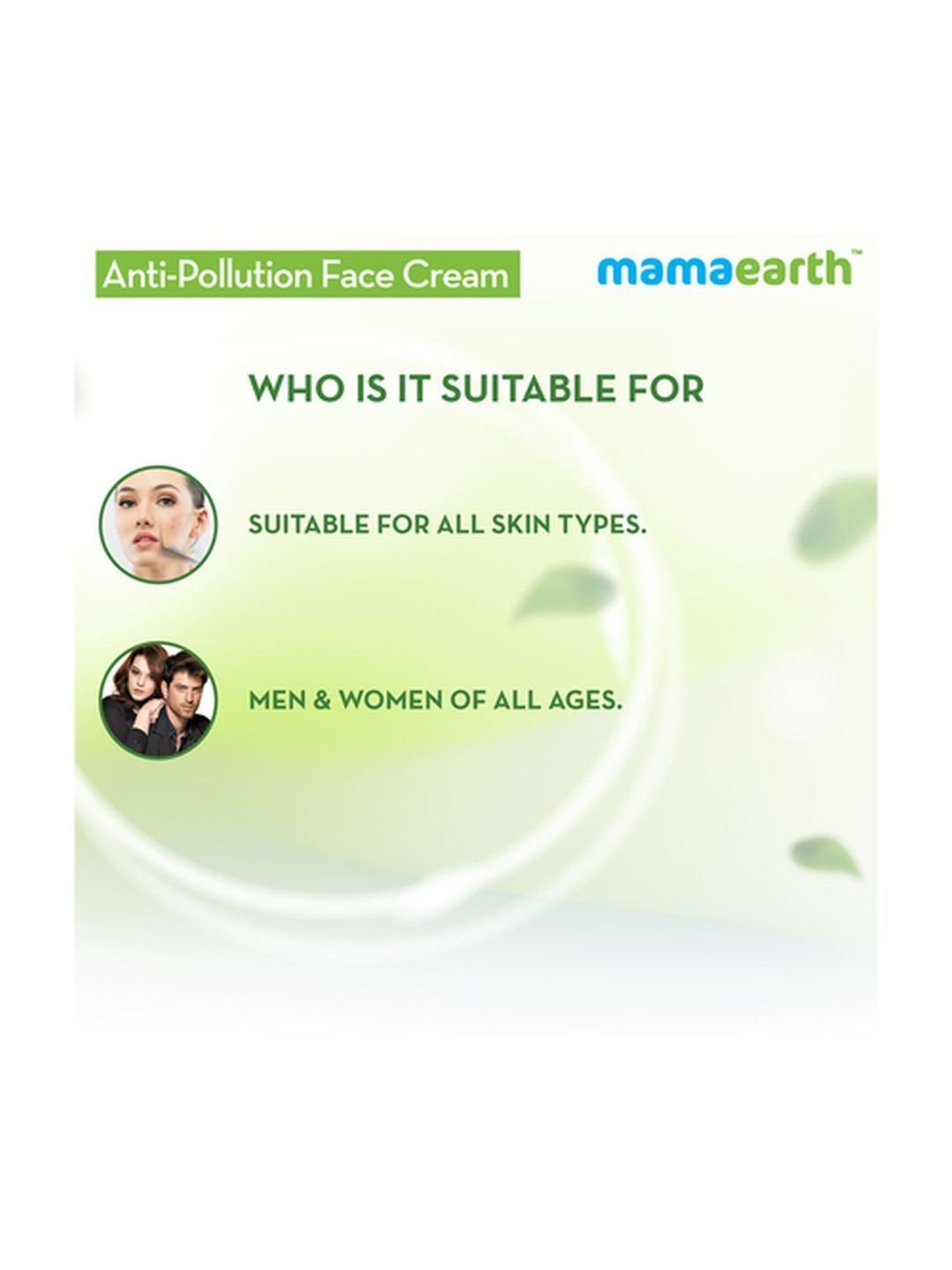 Mamaearth Anti-Pollution Face Cream - 80 ml